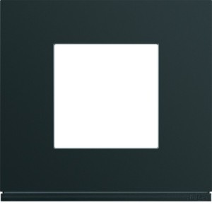 Plaque plastique peint 1 poste night GALLERY HAGER WXP0202