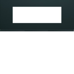 Plaque 6M E57 night - APPAREILLAGE MURAL GALLERY HAGER WXP0206