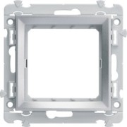 Support 2M kallysta titane - APPAREILLAGE MURAL GALLERY HAGER WXA462T