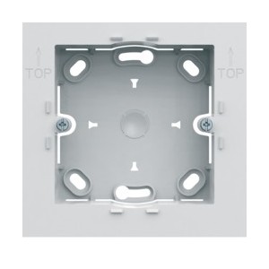 Boite saillie simple pure - APPAREILLAGE MURAL GALLERY HAGER WXA681B