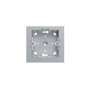 Boite saillie simple titane - APPAREILLAGE MURAL GALLERY HAGER WXA681T