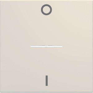 Enjo inter 0-1 voyant 2M dune - APPAREILLAGE MURAL GALLERY HAGER WXD013D