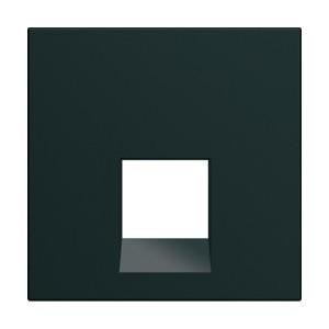 Enjo RJ45 45° 2M night - APPAREILLAGE MURAL GALLERY HAGER WXD230N