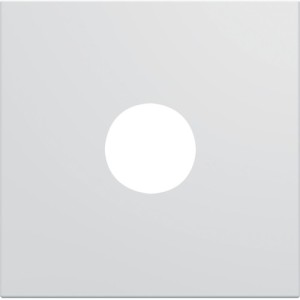 Enjoliveur prise TV  2 modules pure GALLERY HAGER WXD251B