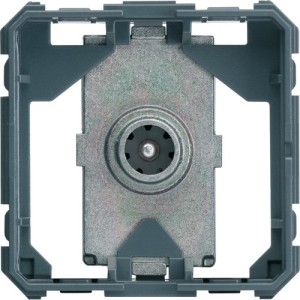 Prise TV BNC travers. 10db 2M - APPAREILLAGE MURAL GALLERY HAGER WXF251