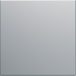 Obturateur 2 modules titane - APPAREILLAGE MURAL GALLERY HAGER WXF689T