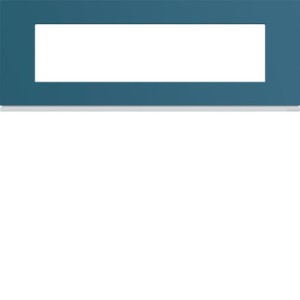 Plaque plastique 8M E71 river - APPAREILLAGE MURAL GALLERY HAGER WXP0708