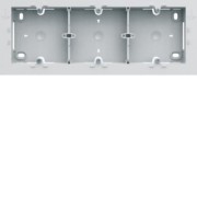 Boite saillie triple pure - APPAREILLAGE MURAL GALLERY HAGER WXA683B