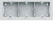 Boite saillie triple pure - APPAREILLAGE MURAL GALLERY HAGER WXA683B