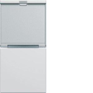 Enjo inter porte-etiqu 1M pure - APPAREILLAGE MURAL GALLERY HAGER WXD012B