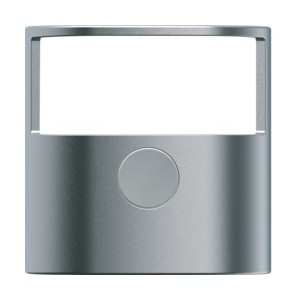 Enjo interrupteur auto titane - APPAREILLAGE MURAL GALLERY HAGER WXD050T