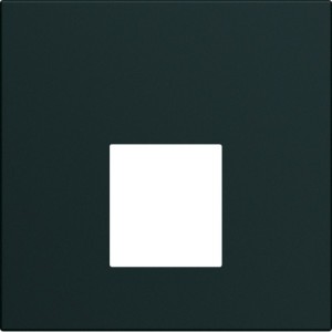 Enjoliveur prise RJ45 2 modules Night GALLERY - HAGER WXD202N