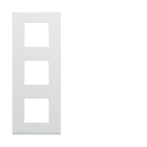 Plaque plast 3P V71 pure - APPAREILLAGE MURAL GALLERY HAGER WXP0043