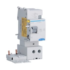 Bloc dif 2P 40A 30mA AC - BLOCS DIFFERENTIELS  HAGER BD241