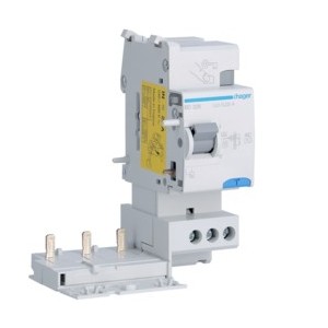 Bloc dif 3P 25A 30mA AC - BLOCS DIFFERENTIELS  HAGER BD326