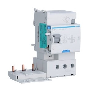 Bloc dif 3P 40A 30mA AC - BLOCS DIFFERENTIELS  HAGER BD341