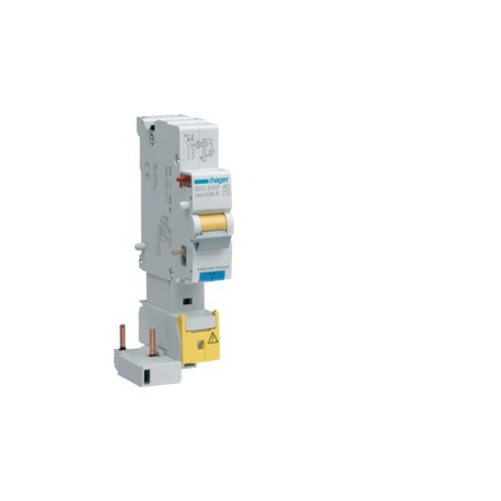 Bloc dif 1P+N 40A 30mA AC - BLOCS DIFFERENTIELS  HAGER BDC240F