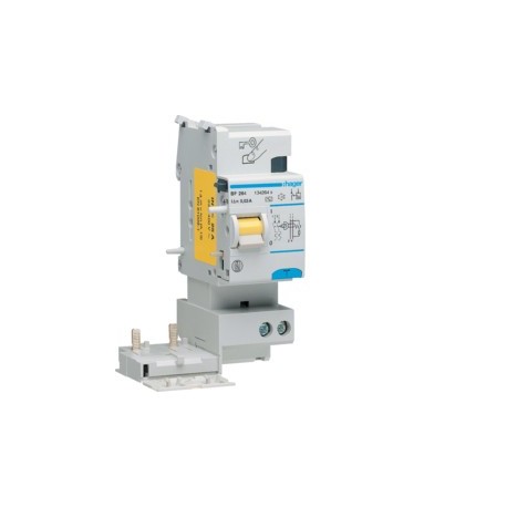 Bloc dif 2P 63A 300mA AC - BLOCS DIFFERENTIELS  HAGER BF264
