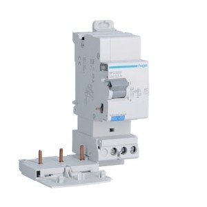 Bloc dif 3P 25A 300mA AC - BLOCS DIFFERENTIELS  HAGER BFC325F