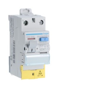 Inter dif 1P+N 25A 30mA AC BD - INTER DIFF BIPOLAIR  HAGER CDC125F