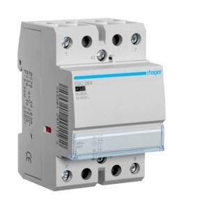 Contact 63A, 2O, 230V - AUTOMATISMES  HAGER ESC264