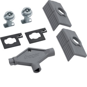 Jeu serrure 3mm+clé orion méta - ENVELOPPES  HAGER FL95Z