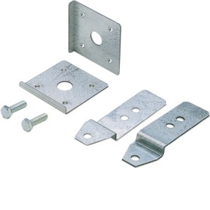 Jeu 2 pattes fixation murale - ENVELOPPES  HAGER FM640