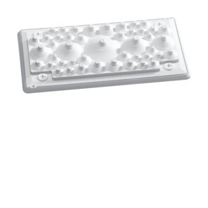 Plaq passe-câbles équip étanch - ENVELOPPES  HAGER FZ402