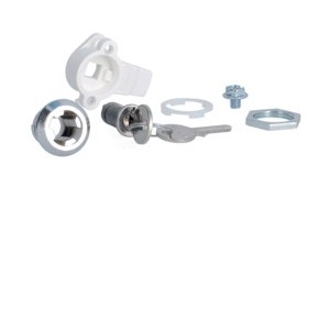 Bouton verrou clé 455 - ENVELOPPES  HAGER FZ453