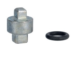 Insert serrure carré 8X8mm - ENVELOPPES  HAGER FZ517