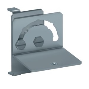 Equerre fix.rail socle h100 - ENVELOPPES  HAGER FZ801A