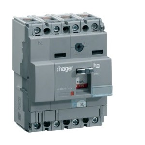 Inter x160 4P 160A fixe - APPAREILLAGE DE TETE  HAGER HCA161H