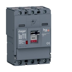 Inter h3+P160 SW 3x160A - APPAREILLAGE DE TETE  HAGER HCS160AC