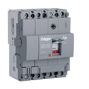 Disj.x160 4P 18kA 160A fixe - APPAREILLAGE DE TETE  HAGER HDA161L