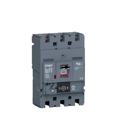 Disj.h3+P250 Ener 3x40A 70kA - APPAREILLAGE DE TETE  HAGER HET040NR