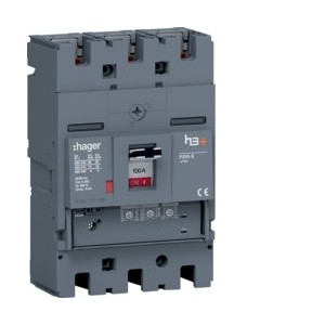 Disj.h3+P250 LSNI 3x100A 70kA - APPAREILLAGE DE TETE  HAGER HET100GR