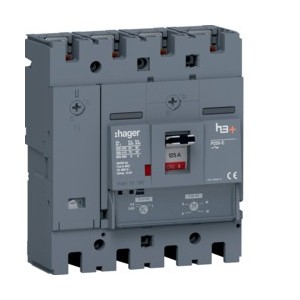 Disj.h3+P250 TM 4x125A 70kA - APPAREILLAGE DE TETE  HAGER HET126DR