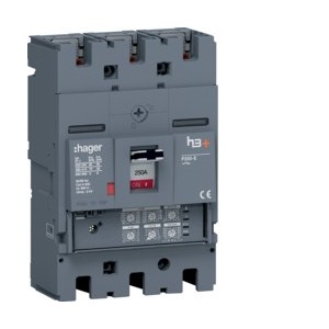 Disj.h3+P250 LSI 3x250A 70kA - APPAREILLAGE DE TETE  HAGER HET250JR