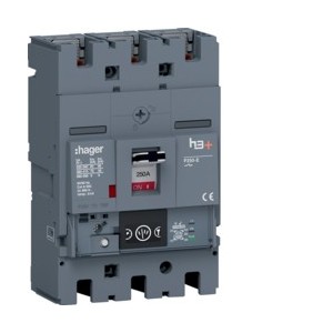 Disj.h3+P250 Ener 3x250A 70kA - APPAREILLAGE DE TETE  HAGER HET250NR