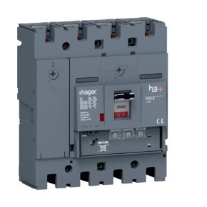 Disj.h3+P250 LSNI 4x250A 70kA - APPAREILLAGE DE TETE  HAGER HET251GR