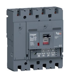 Disj.h3+P250 LSI 4x250A 70kA - APPAREILLAGE DE TETE  HAGER HET251JR