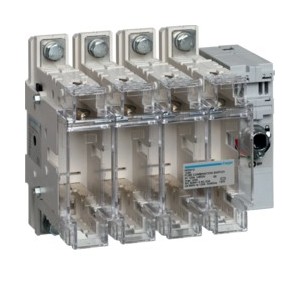 Inter fus. 4P - 125 A -T00 - APPAREILLAGE DE TETE  HAGER HFD412