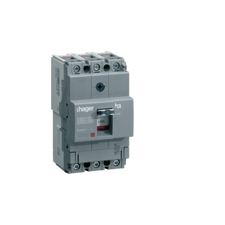 Disj.x160 3P 25kA 63A - APPAREILLAGE DE TETE  HAGER HHA063H