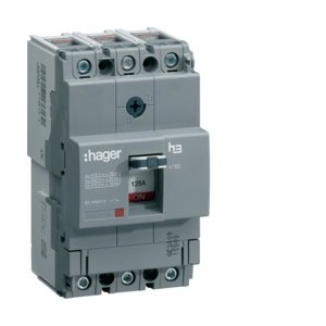Disj.x160 3P 25kA 100A - APPAREILLAGE DE TETE  HAGER HHA100H