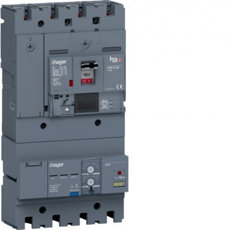 Disj.+dif h3+ AB  Ener 4x160A - APPAREILLAGE DE TETE  HAGER HHT161NB