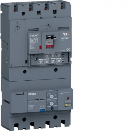 Disj.+dif h3+ AB   4x250A - APPAREILLAGE DE TETE  HAGER HHT251JB