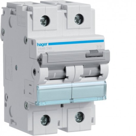 Disj.2P 15kA B-100A 3m - DISJONCTEURS MULTI.  HAGER HMB290