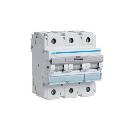 Disj.3P 15kA B-80A 4.5m - DISJONCTEURS MULTI.  HAGER HMB380