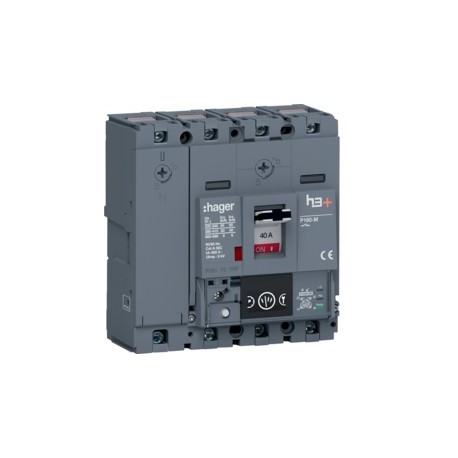 Disj.h3+P160 Ener 4x40A 50kA - APPAREILLAGE DE TETE  HAGER HMS041NC