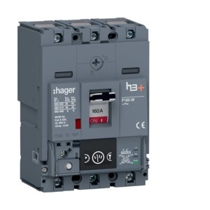 Disj.h3+P160 Ener 3x160A 50kA - APPAREILLAGE DE TETE  HAGER HMS160NC